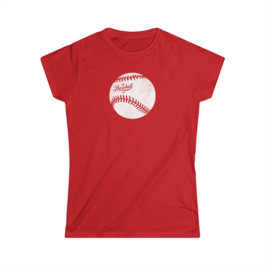 Women's Weathered Baseball T-Shirt