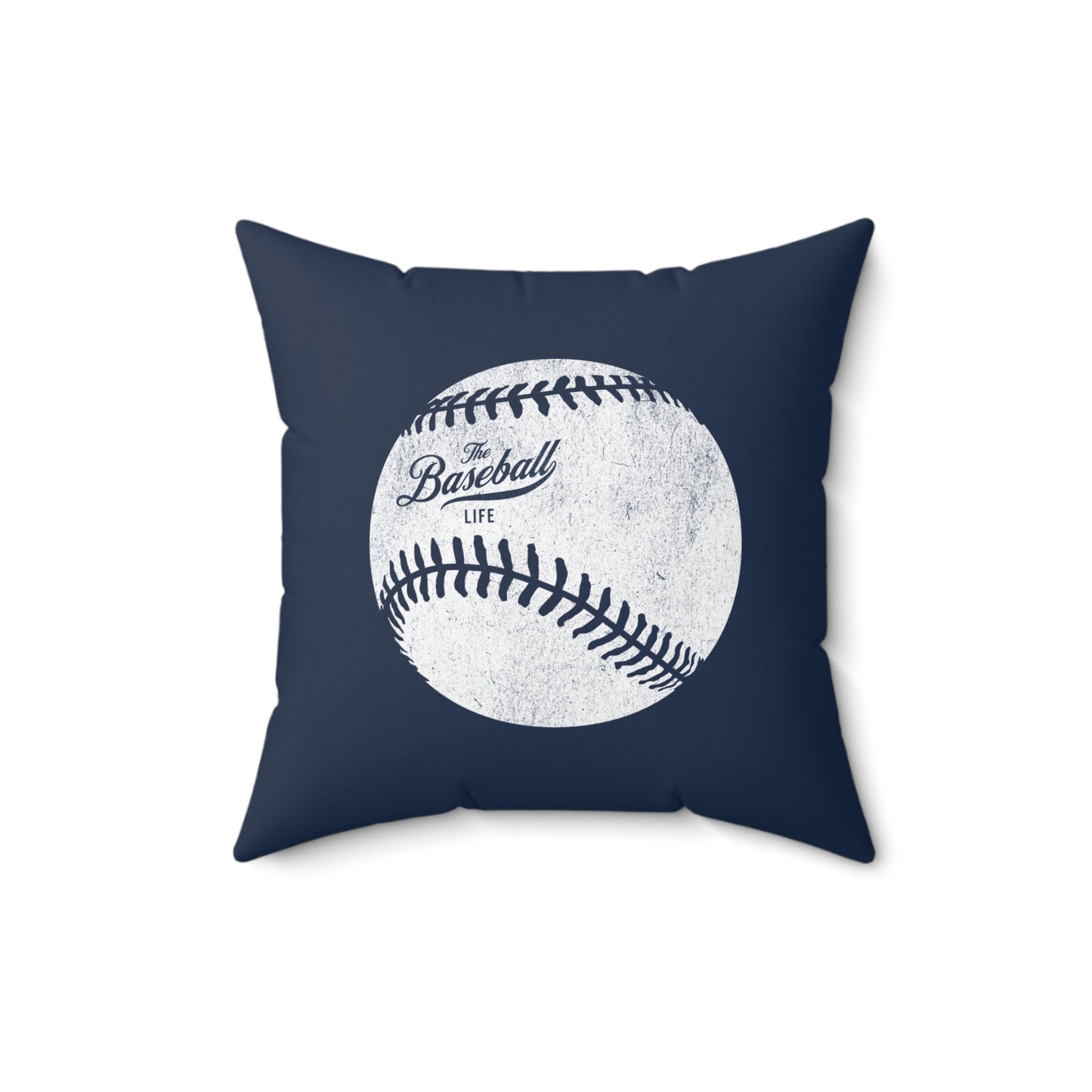 Accent Pillow_Weathered Baseball_Navy