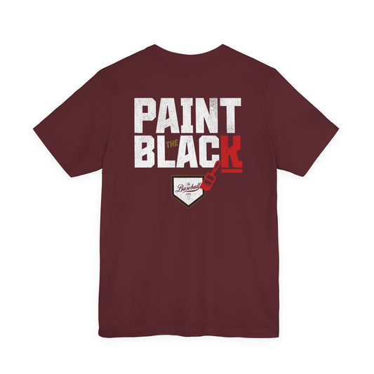 Paint The Black Baseball T-Shirt