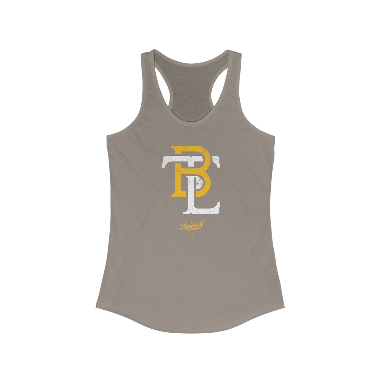 The Baseball Life Retro Insignia Racerback Tank