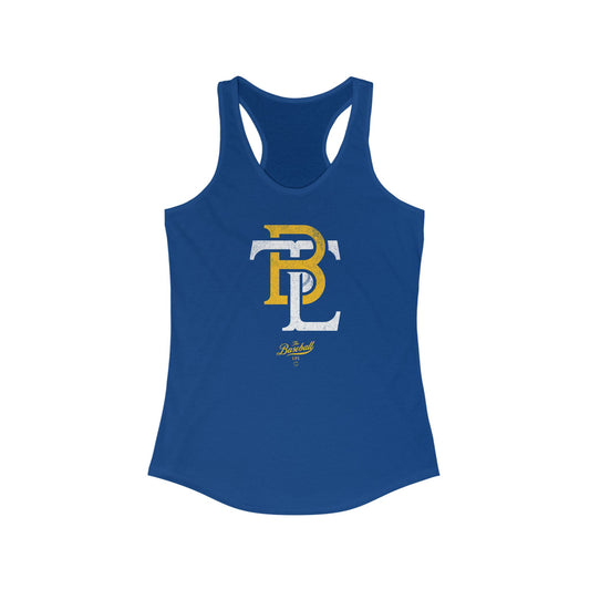 The Baseball Life Retro Insignia Racerback Tank