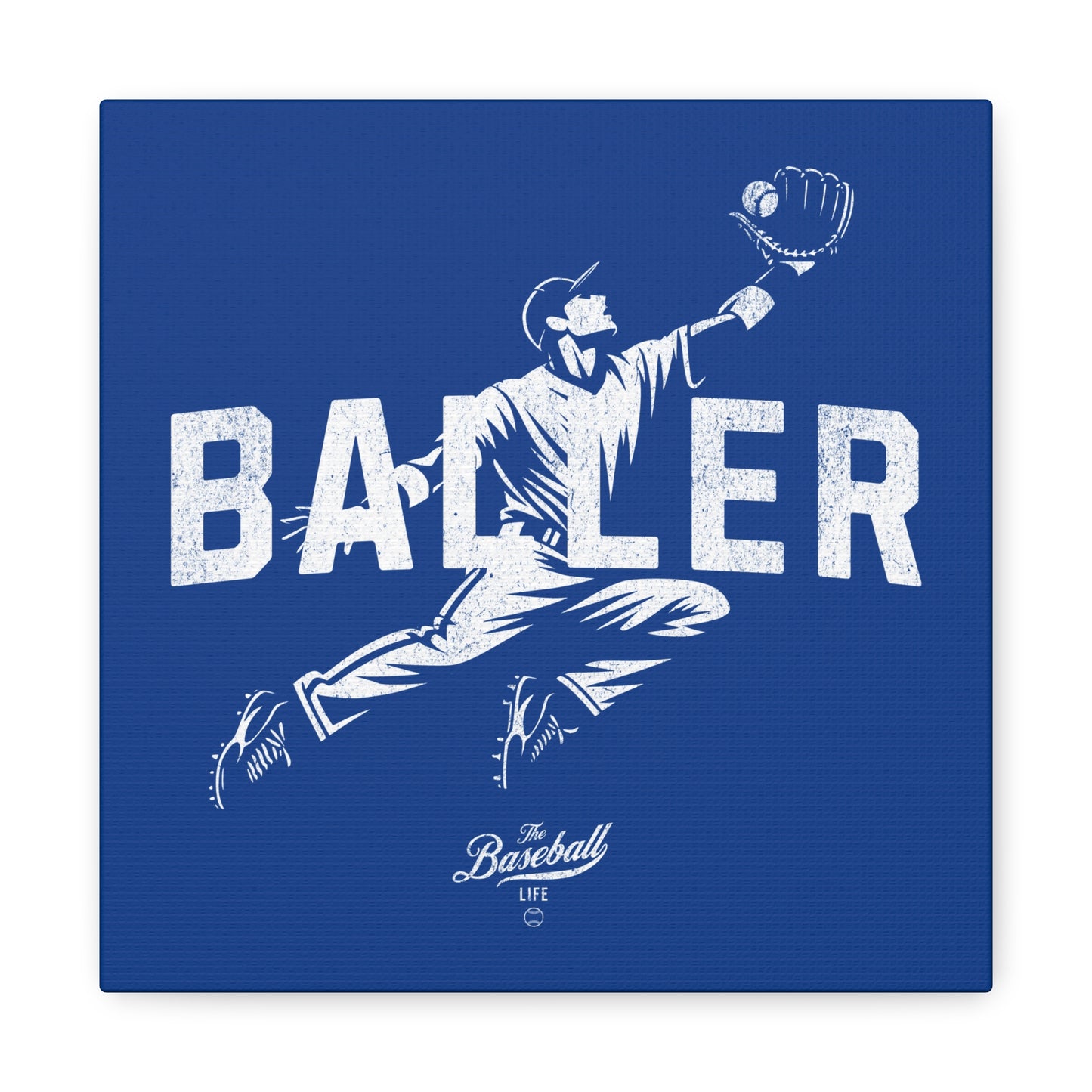 Baller Wall Art Canvas_Royal Blue