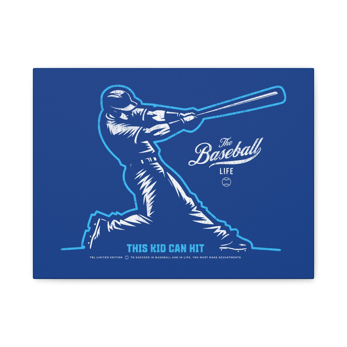 This Kid Can Hit Wall Art Canvas_Royal Blue