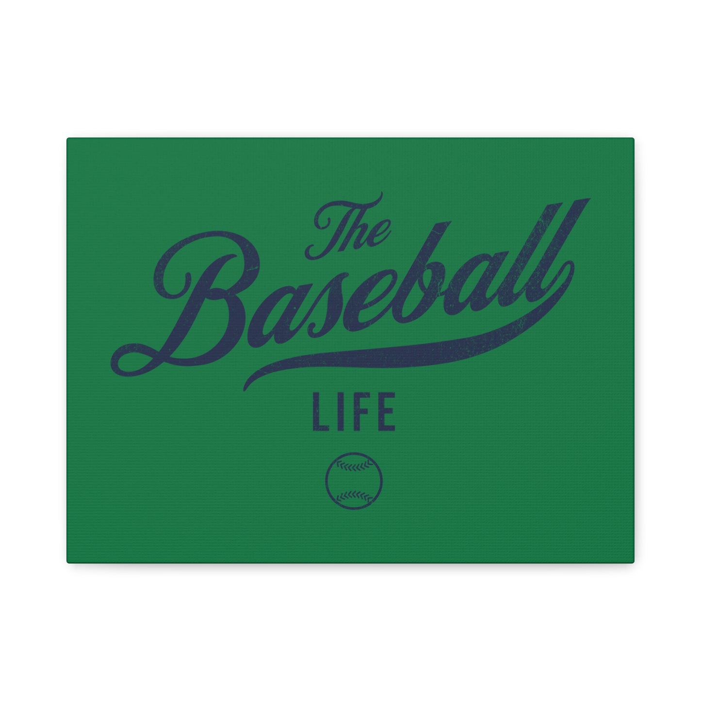 Wall Art Canvas_Green w Navy
