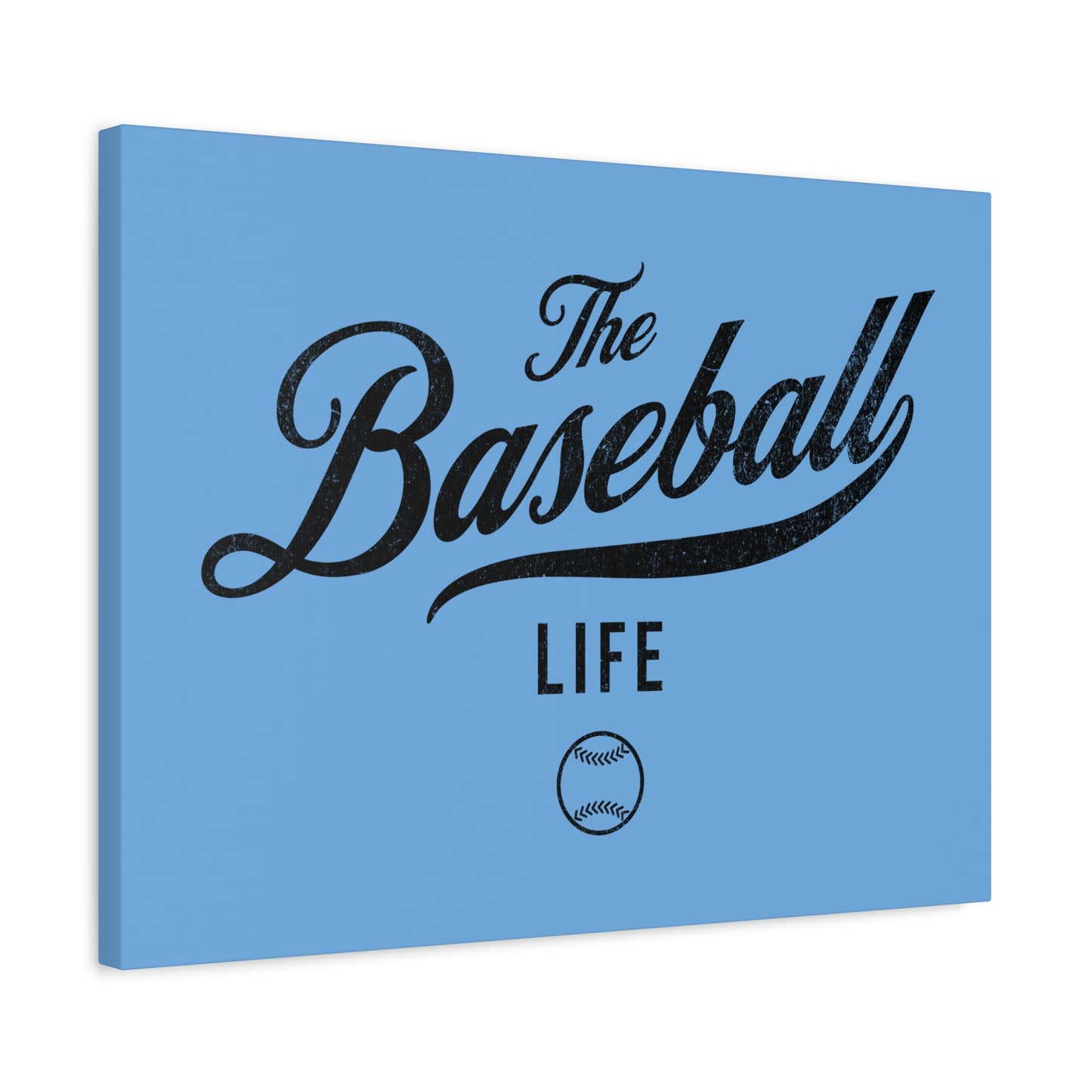 Wall Art Canvas_Carolina Blue w Black