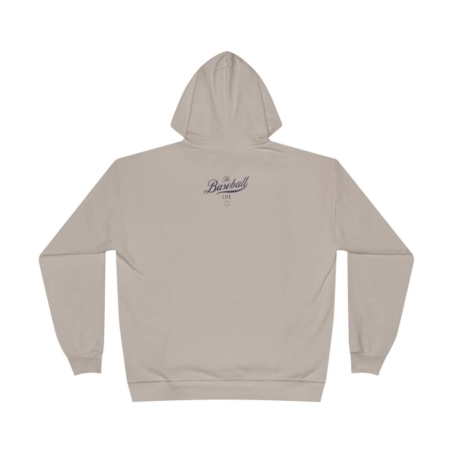 The Baseball Life Hoodie w/Grommets_Navy Print