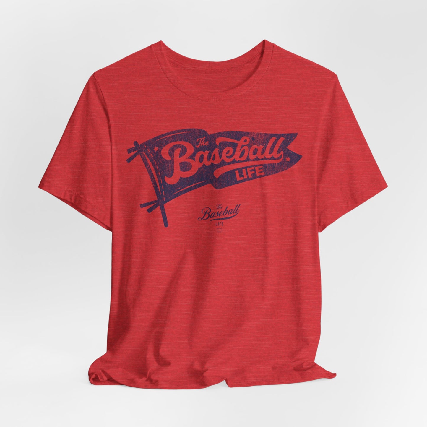 Classic Pennant_Navy Print T-Shirt