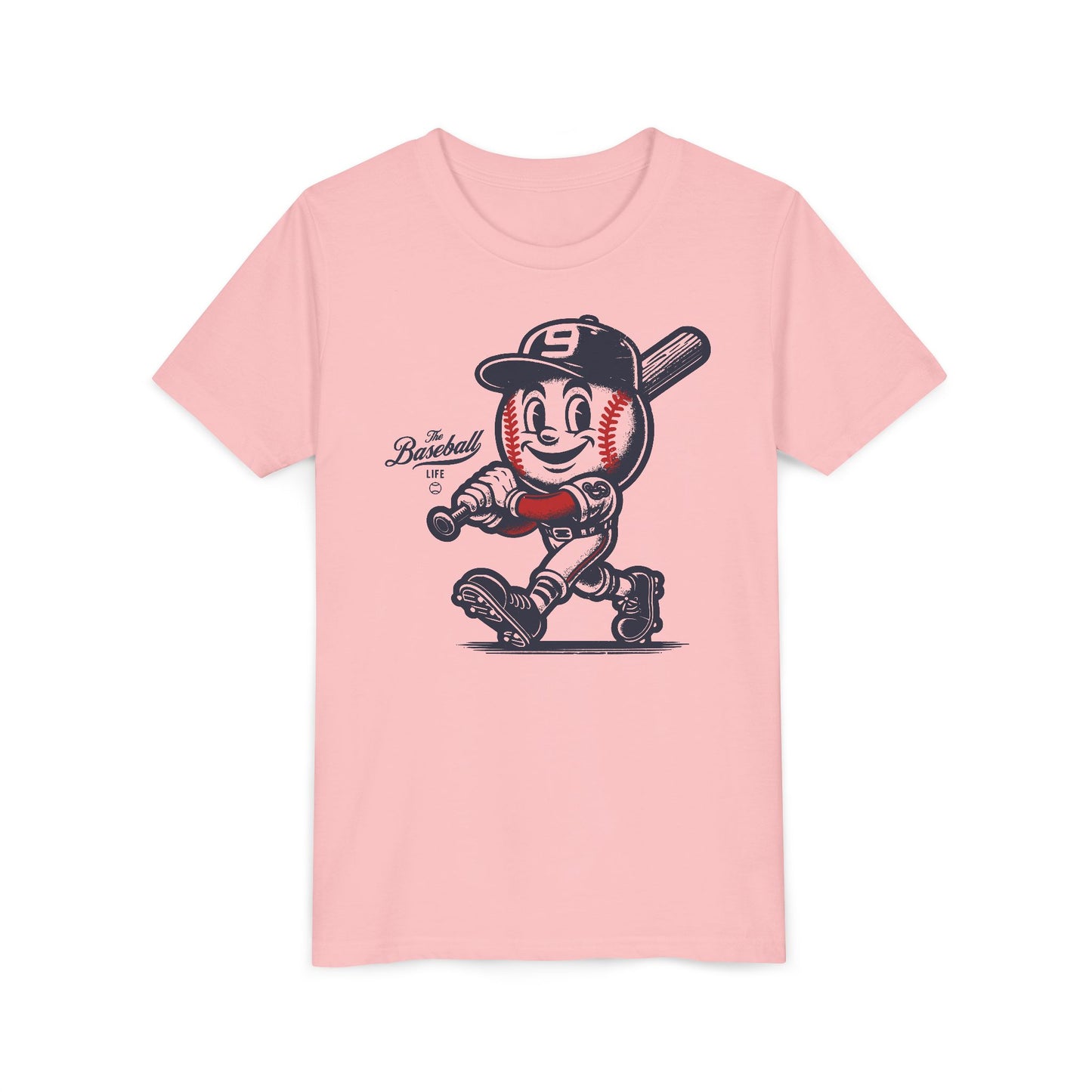 Youth Mr. Baseball Mascot Batter Up! T-Shirt