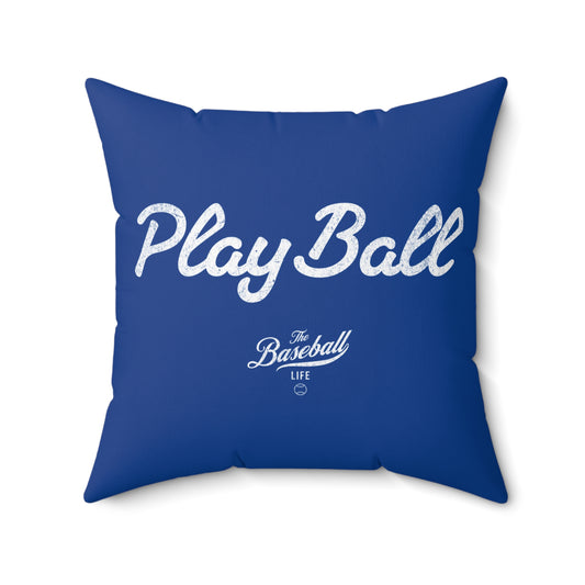 Accent Pillow_Play Ball_Royal Blue