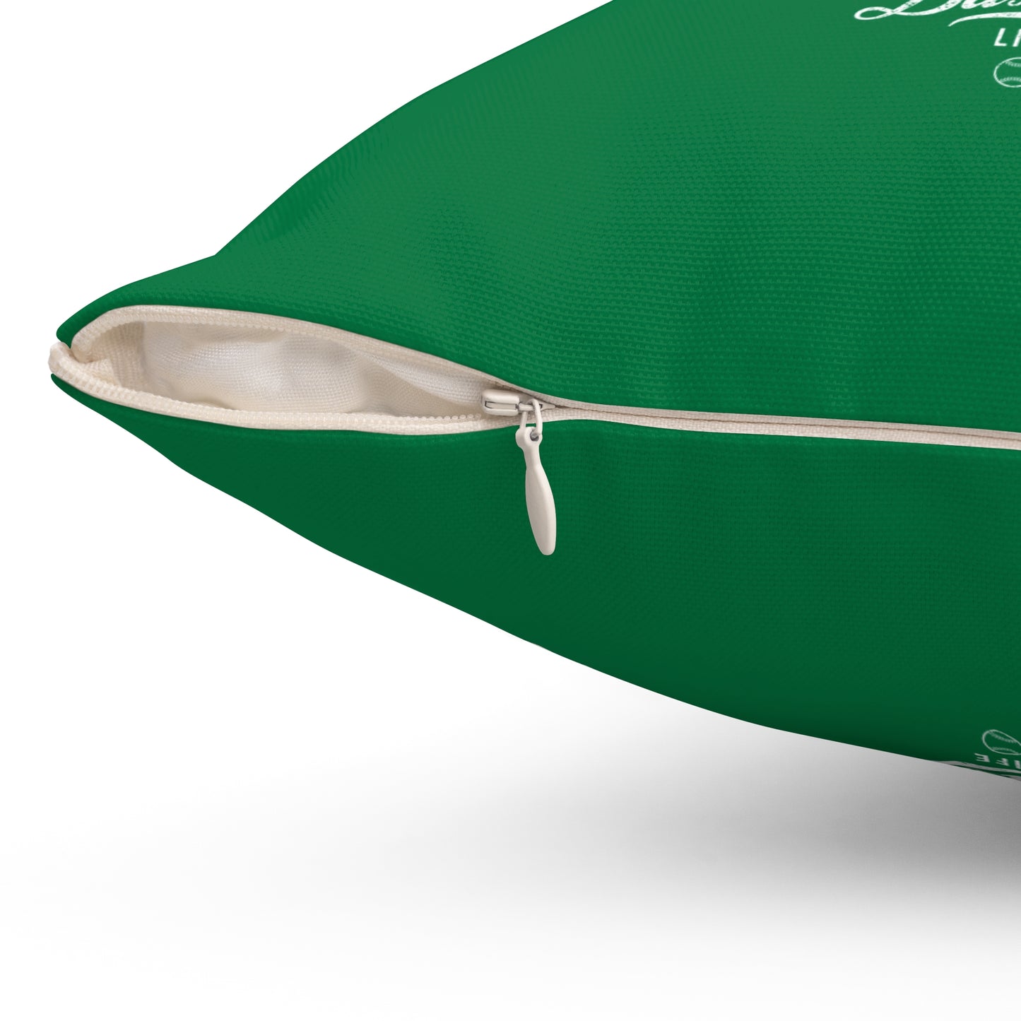 Accent Pillow_Play Ball Graphic Baseball_Green