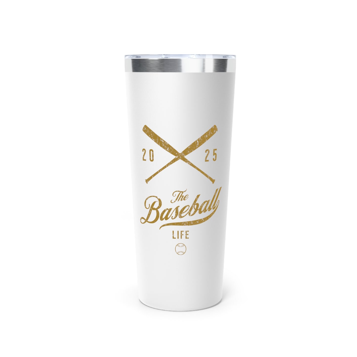 22oz Insulated Travel Tumbler_TBL Crossed Bats 2025 Edition