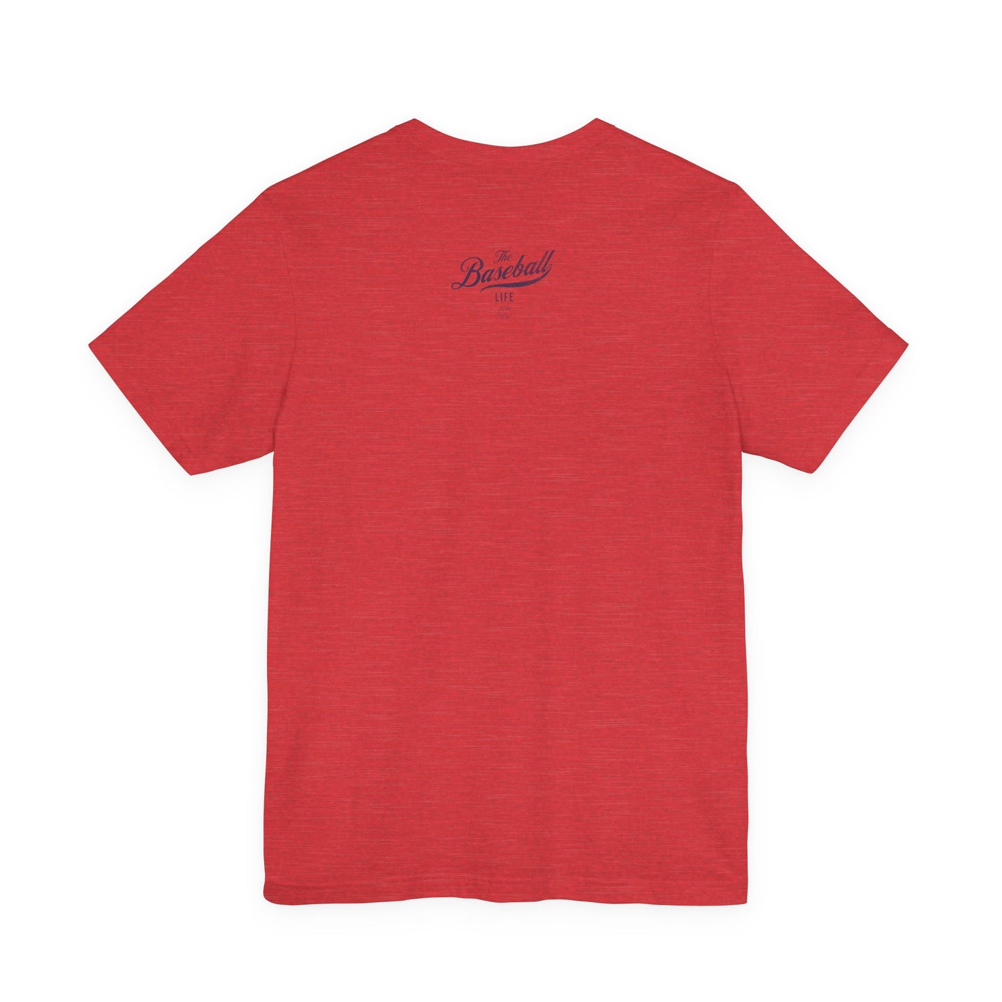 The Baseball Life Classic Script T-Shirt_Navy Print