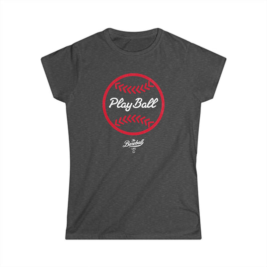 Play Ball Iconic Women's Baseball T-Shirt
