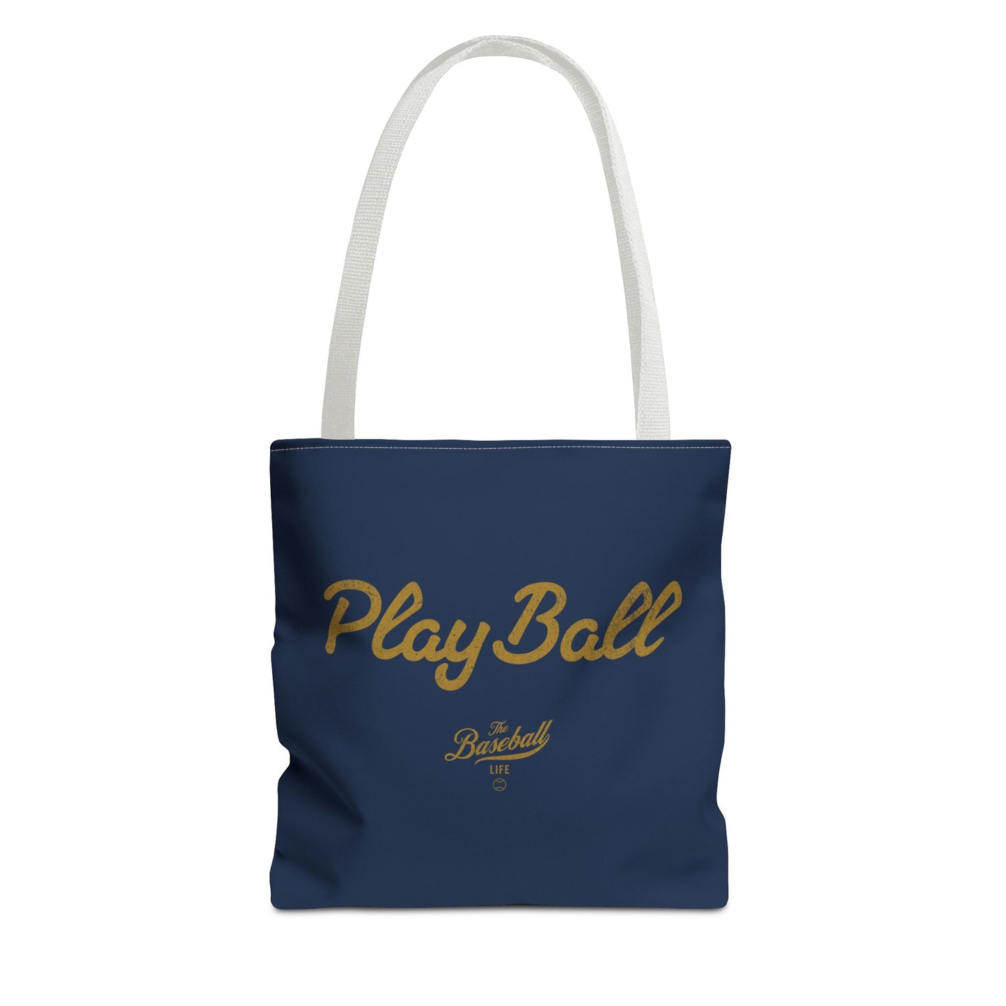 Play Ball Tote Bag_Old Gold Print