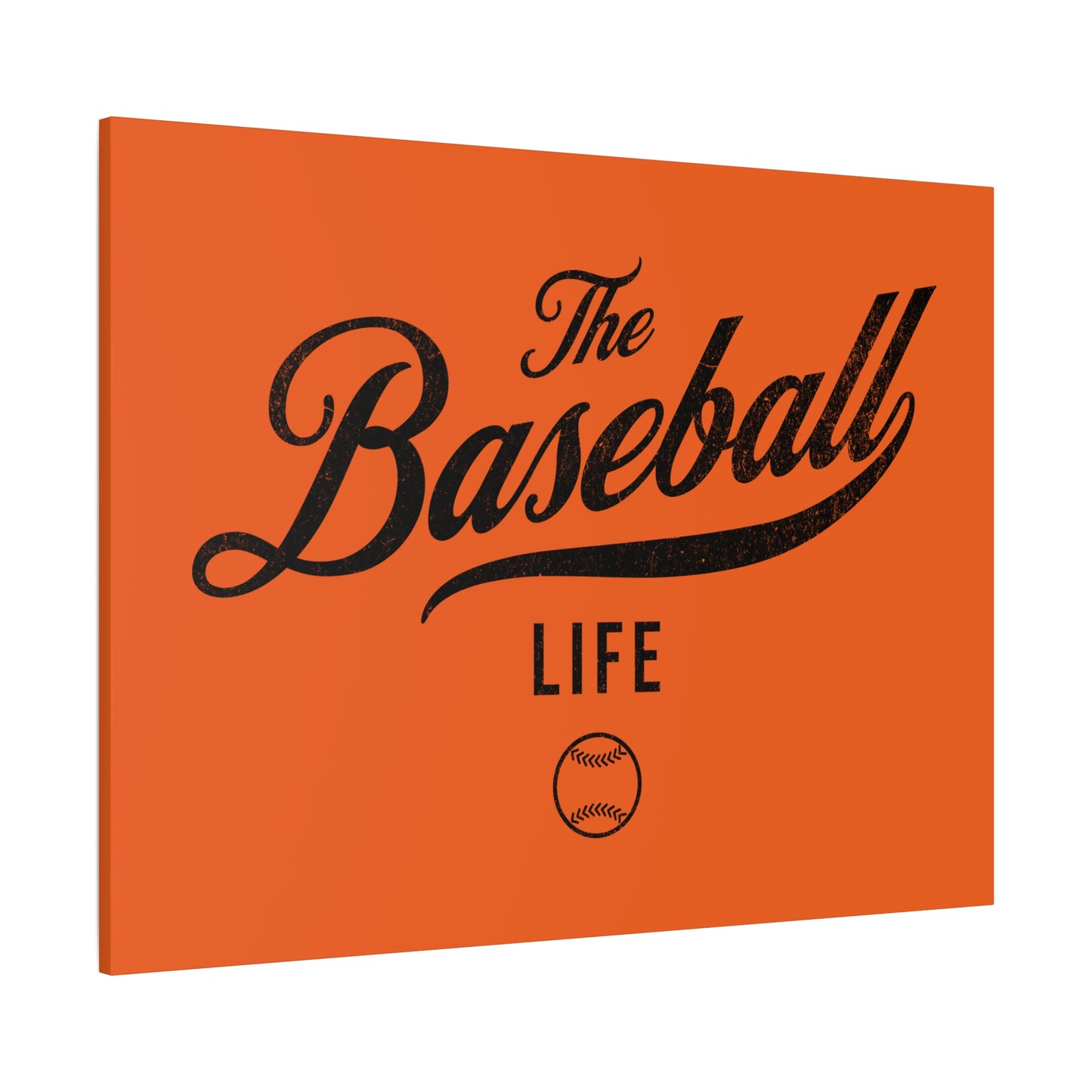 Wall Art Canvas_Orange w Black