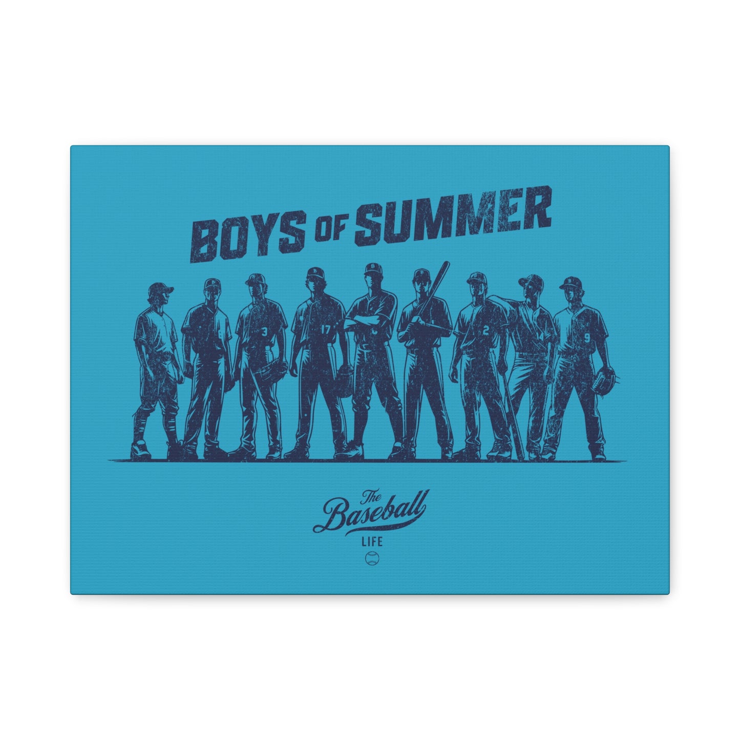 Boys of Summer Wall Art Canvas_Aqua