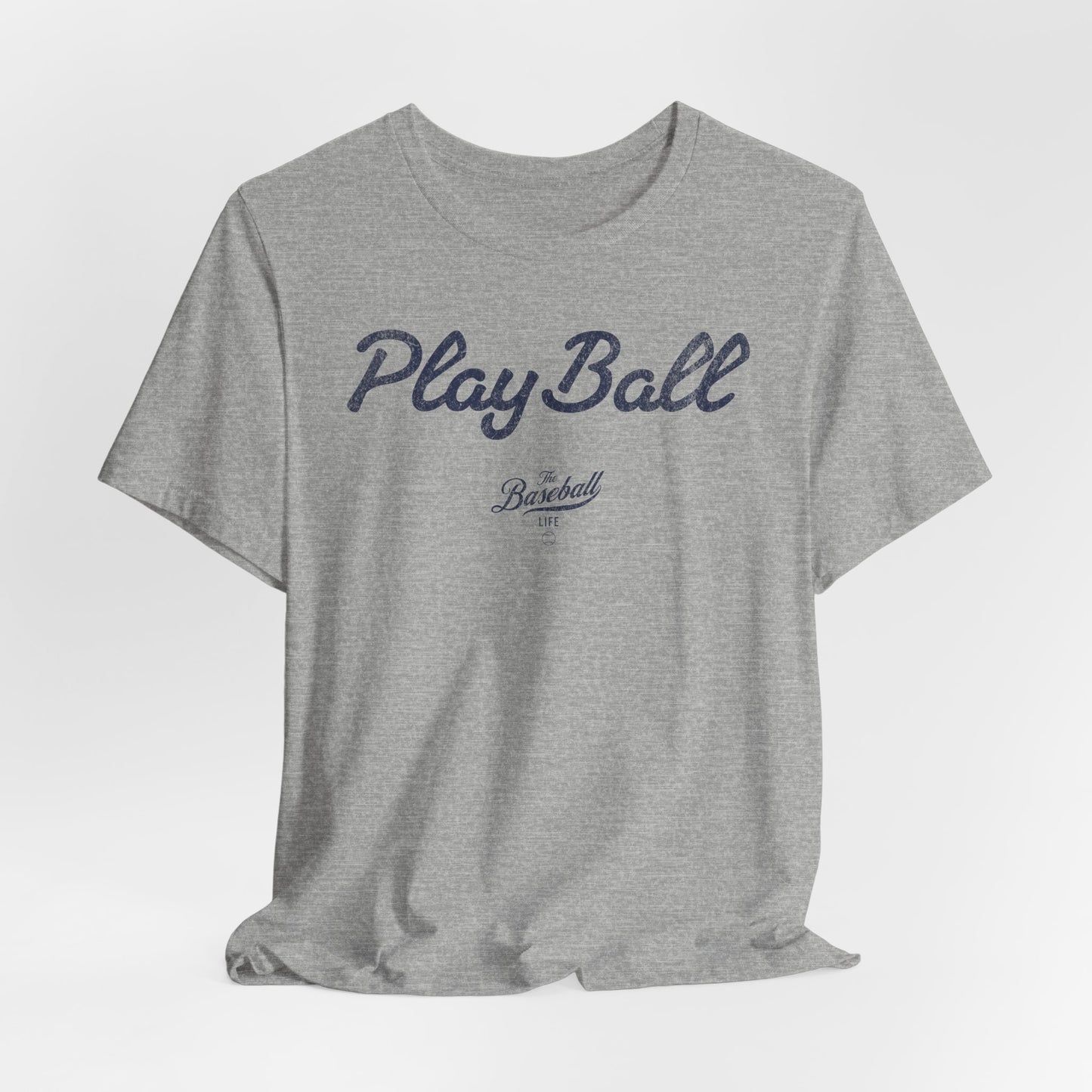 Play Ball_Navy Print T-Shirt