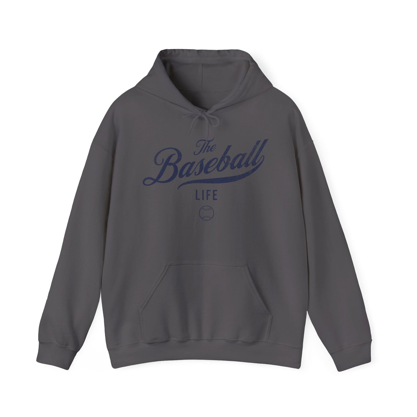 The Baseball Life Hoodie_Navy Print