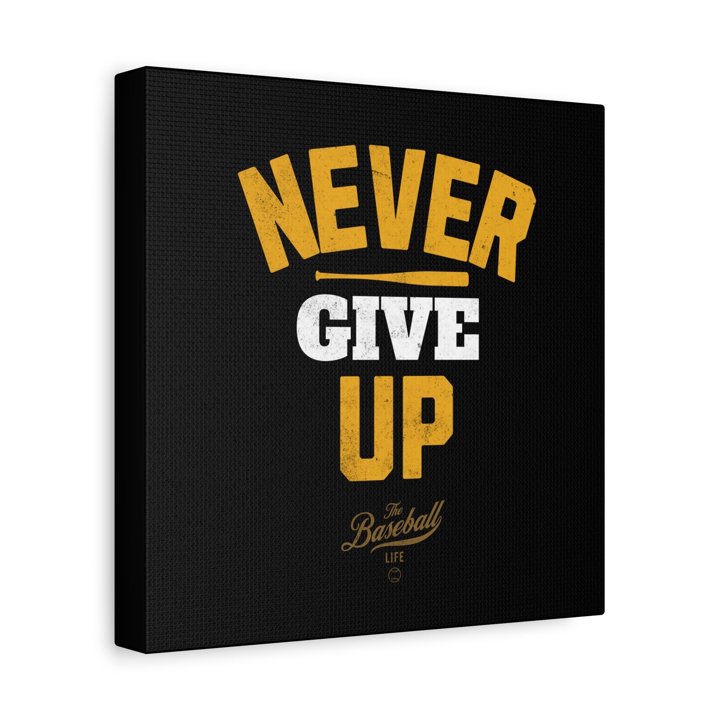 Never Give Up Wall Art Canvas