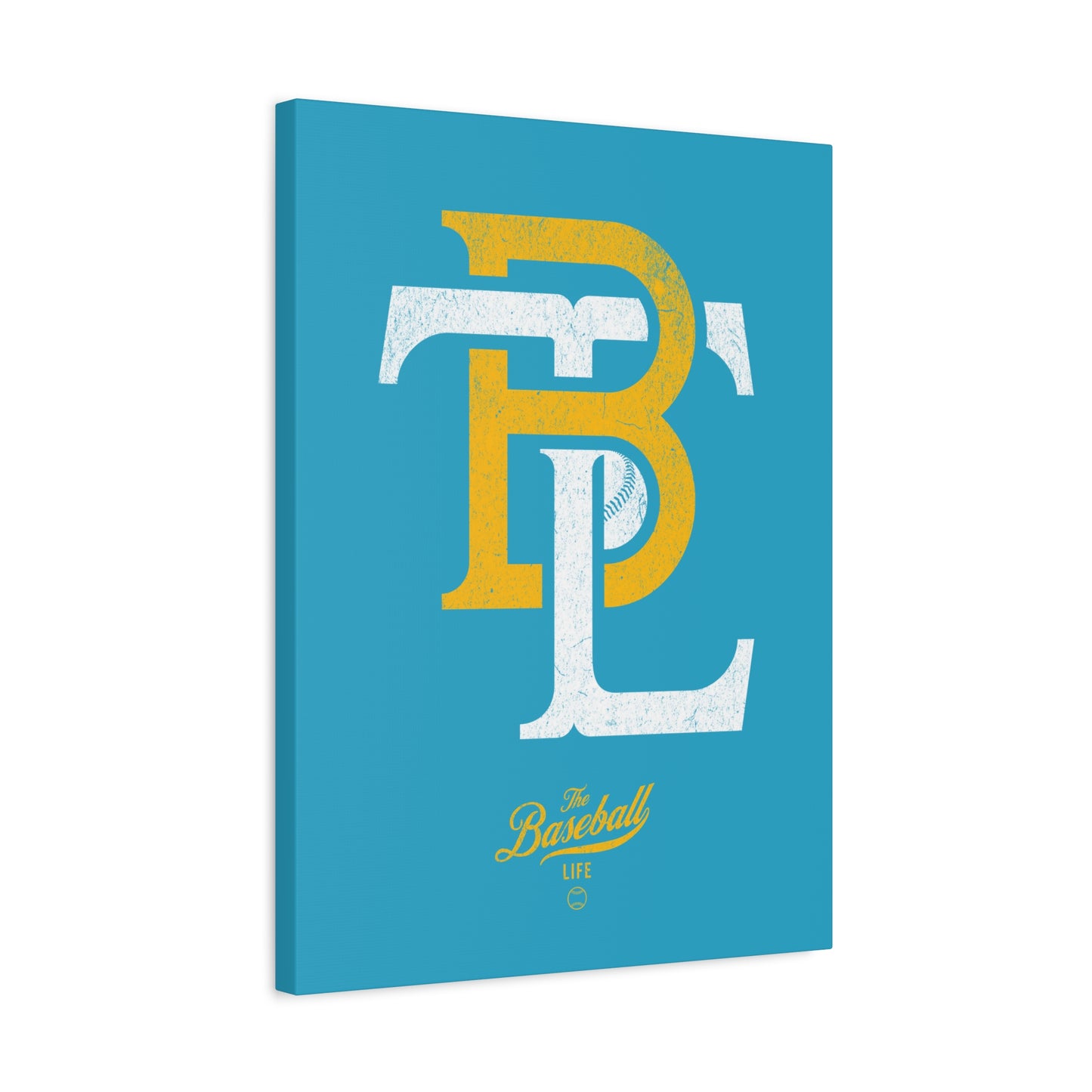 TBL Insignia Wall Art Canvas_Turquoise