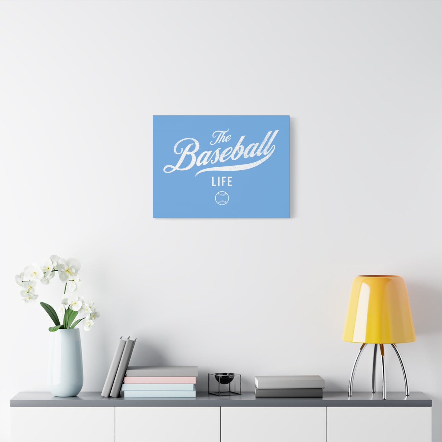 Wall Art Canvas_Carolina Blue w White