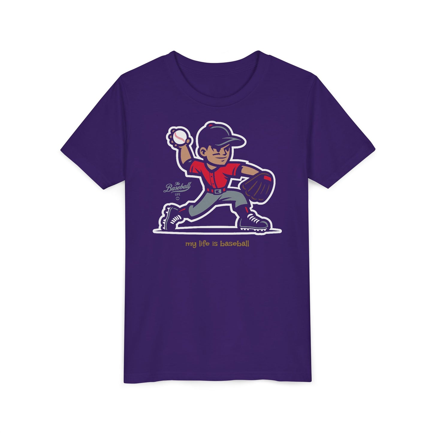Youth My Life is Baseball T-Shirt