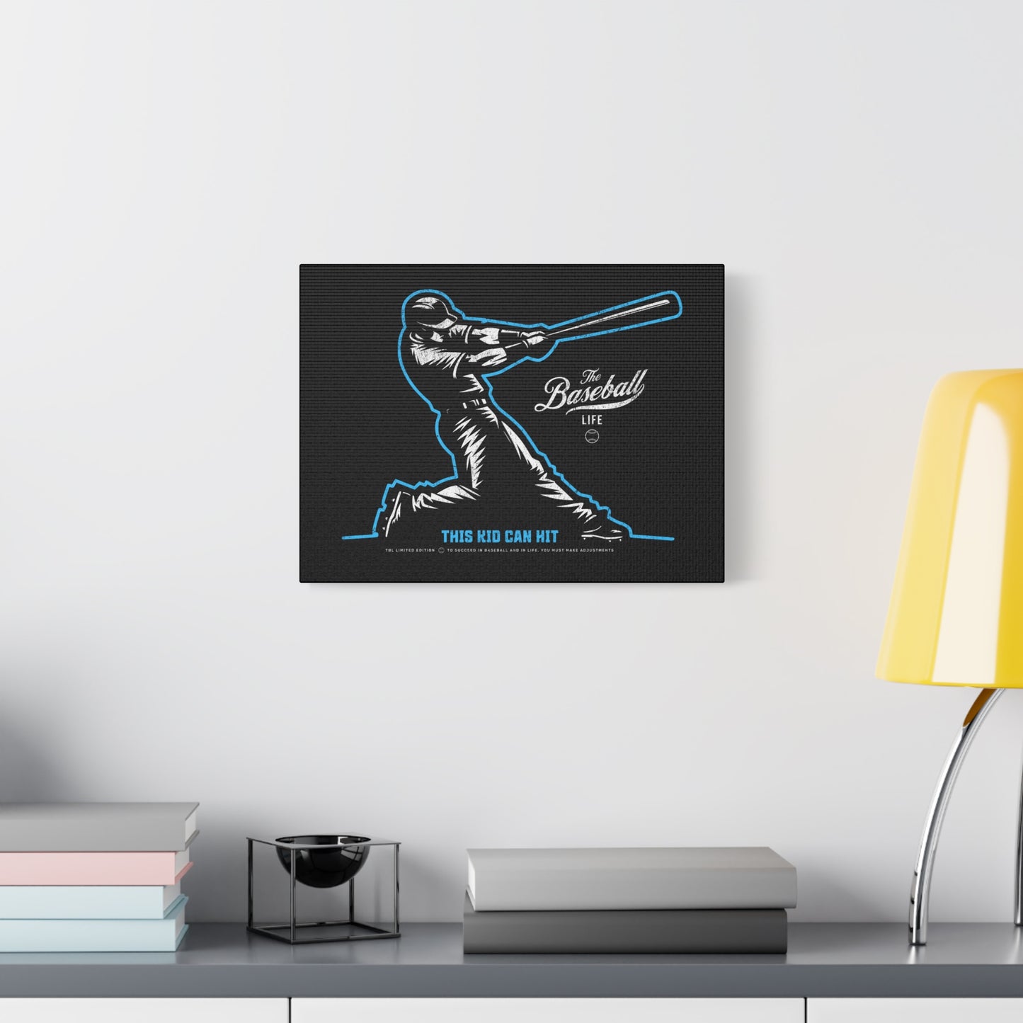 This Kid Can Hit Wall Art Canvas_Black