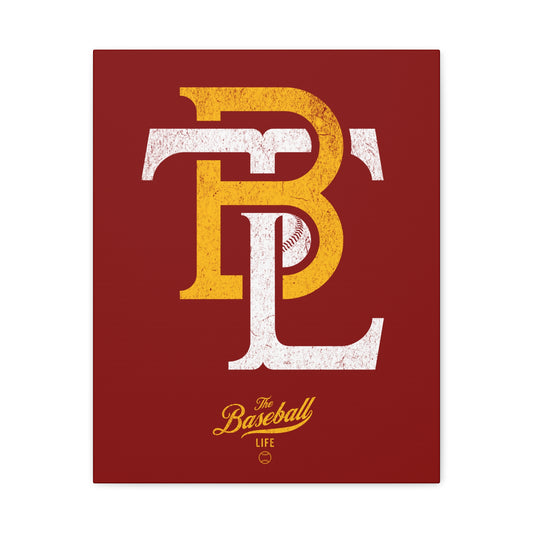 TBL Insignia Wall Art Canvas_Cardinal Red