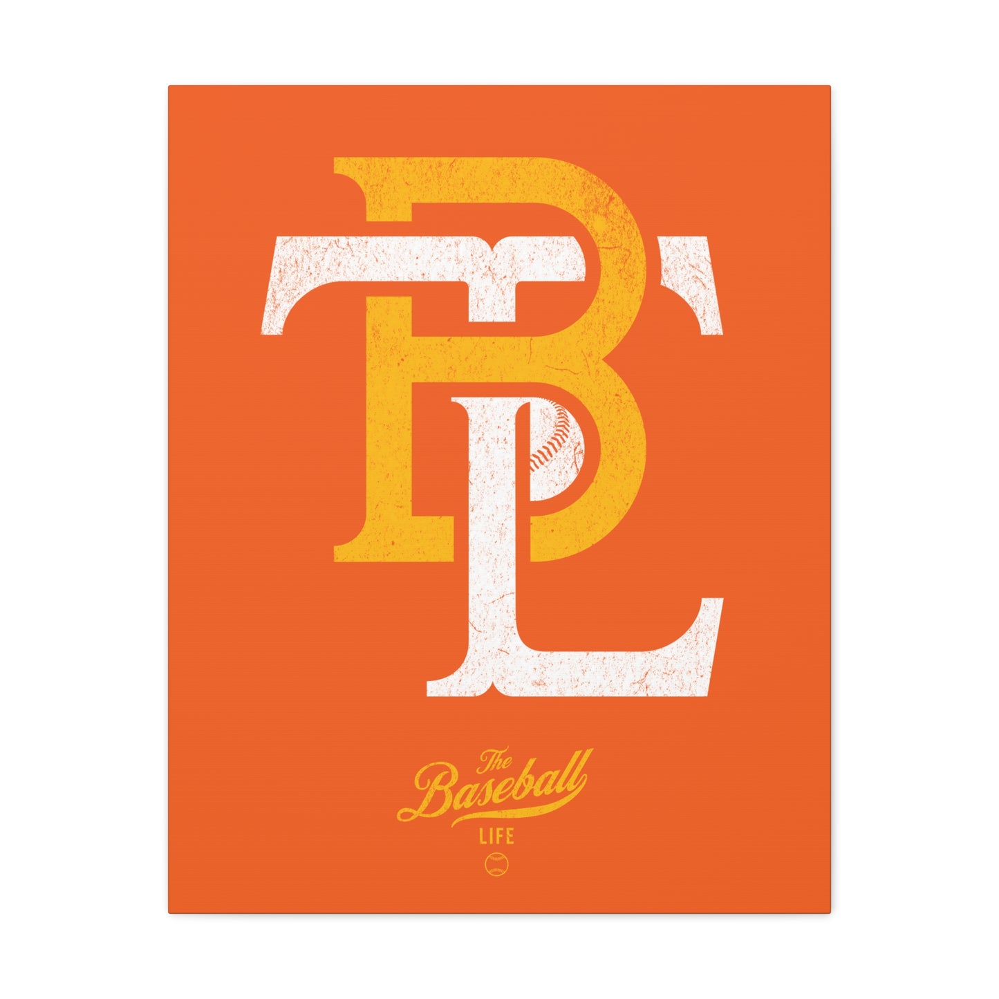 TBL Insignia Wall Art Canvas_Orange