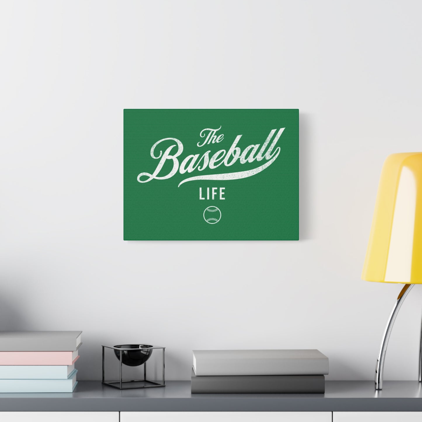 Wall Art Canvas_Green w White