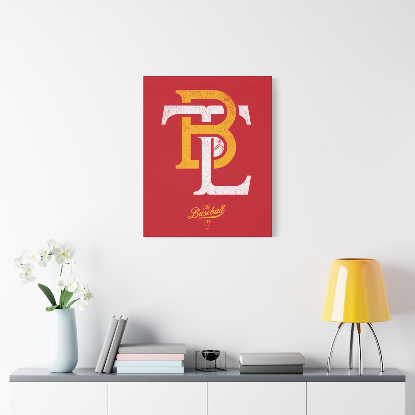 TBL Insignia Wall Art Canvas_Red