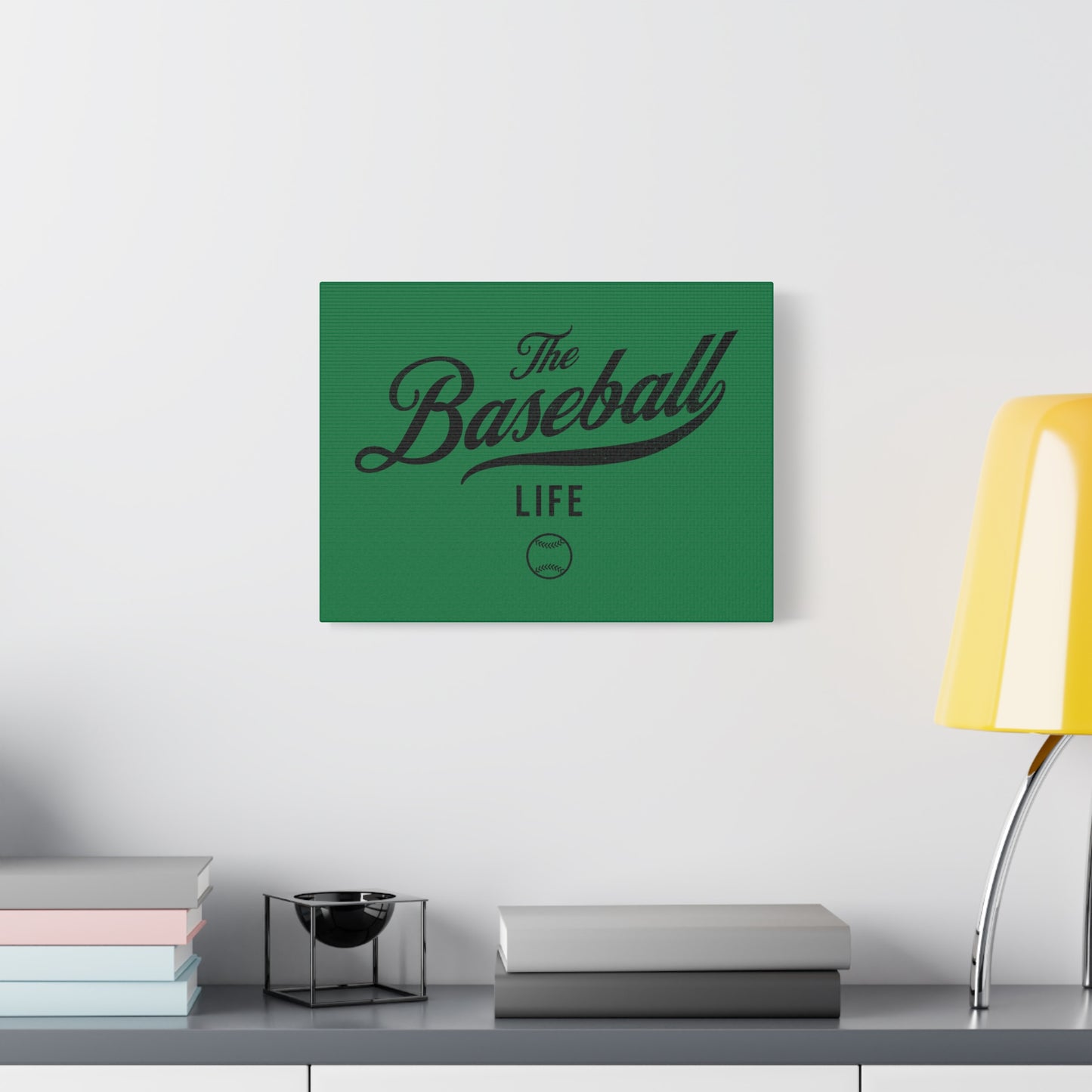 Wall Art Canvas_Green w Black