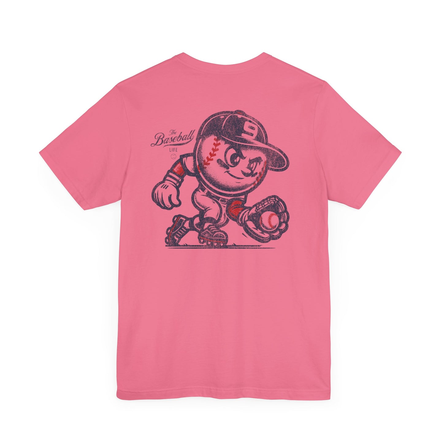Mr. Baseball Mascot Fielding T-Shirt