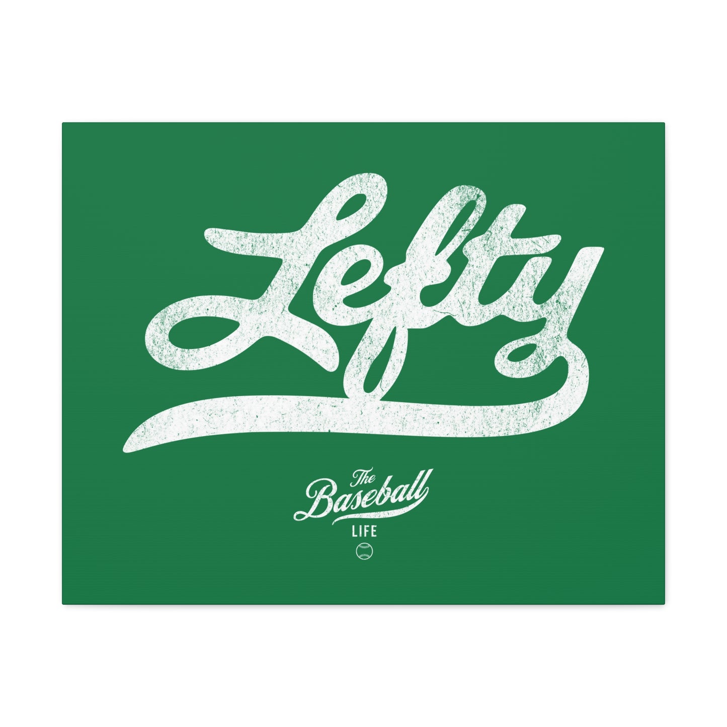 Lefty Wall Art Canvas_Green
