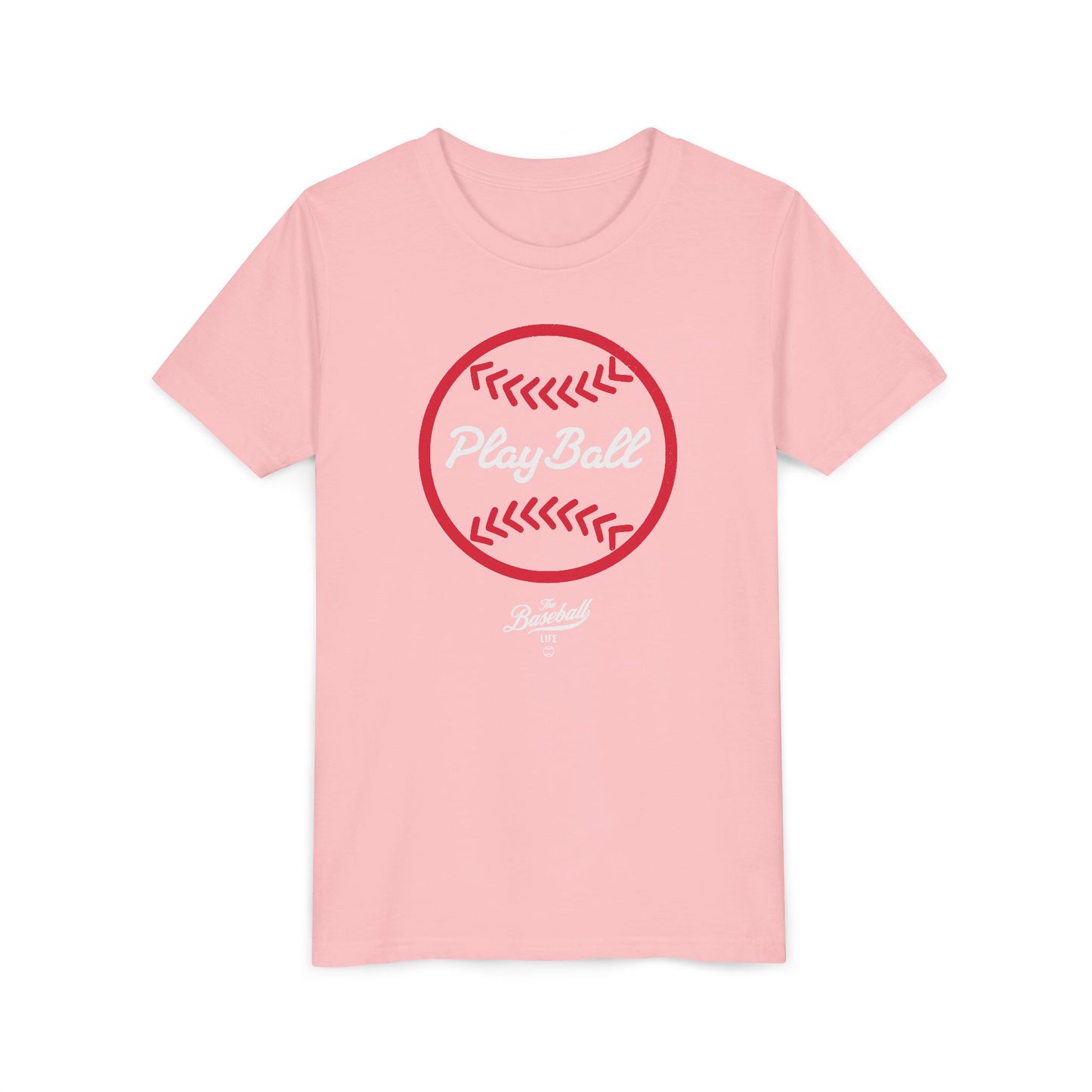 Youth Play Ball Graphic Baseball T-Shirt