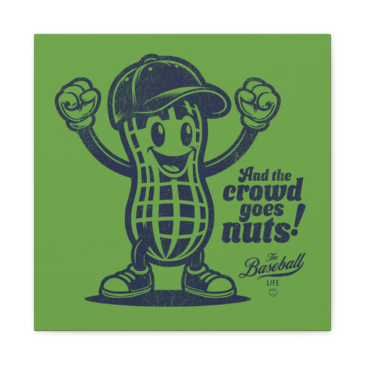 Crowd Goes Nuts Wall Art Canvas_Grass Green