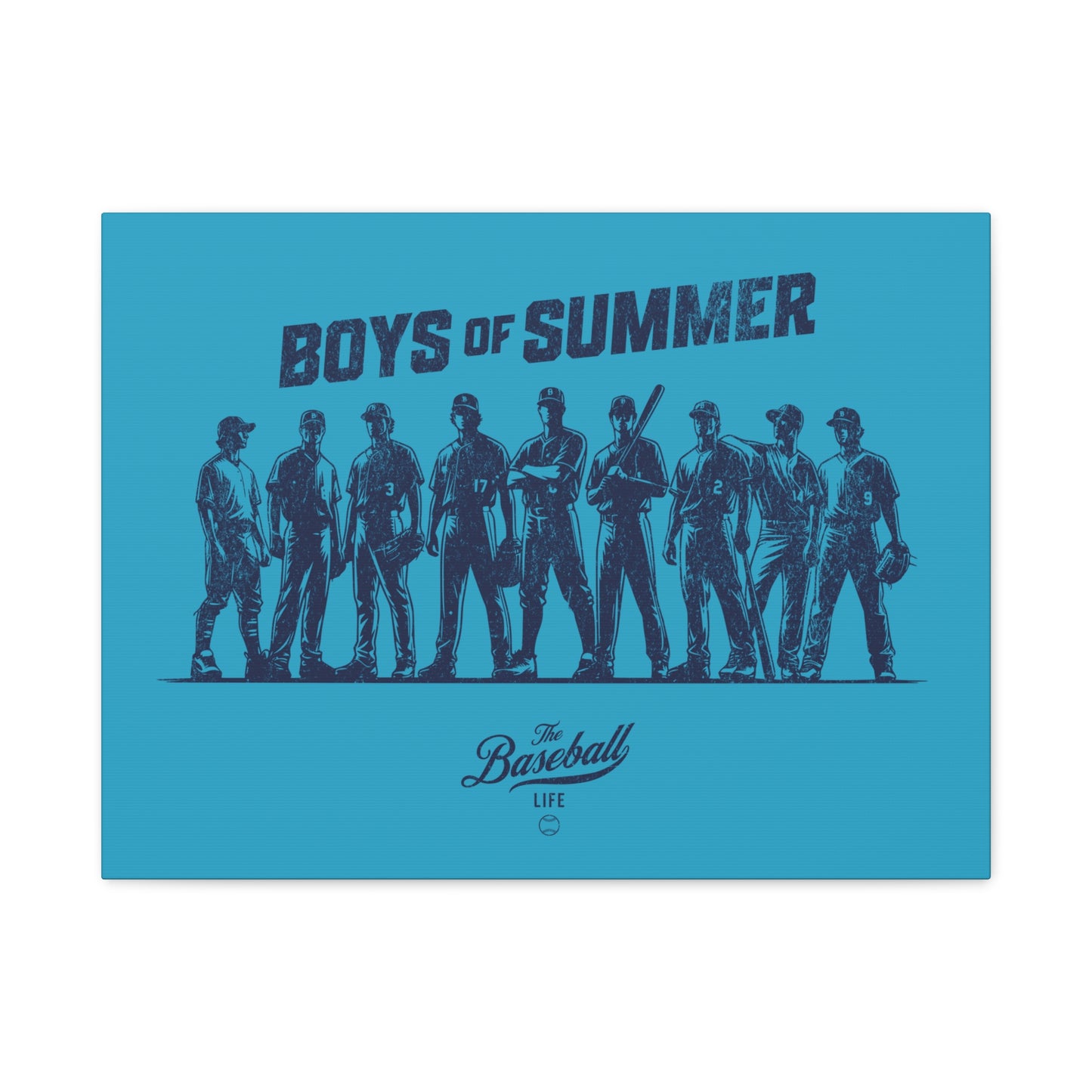 Boys of Summer Wall Art Canvas_Aqua