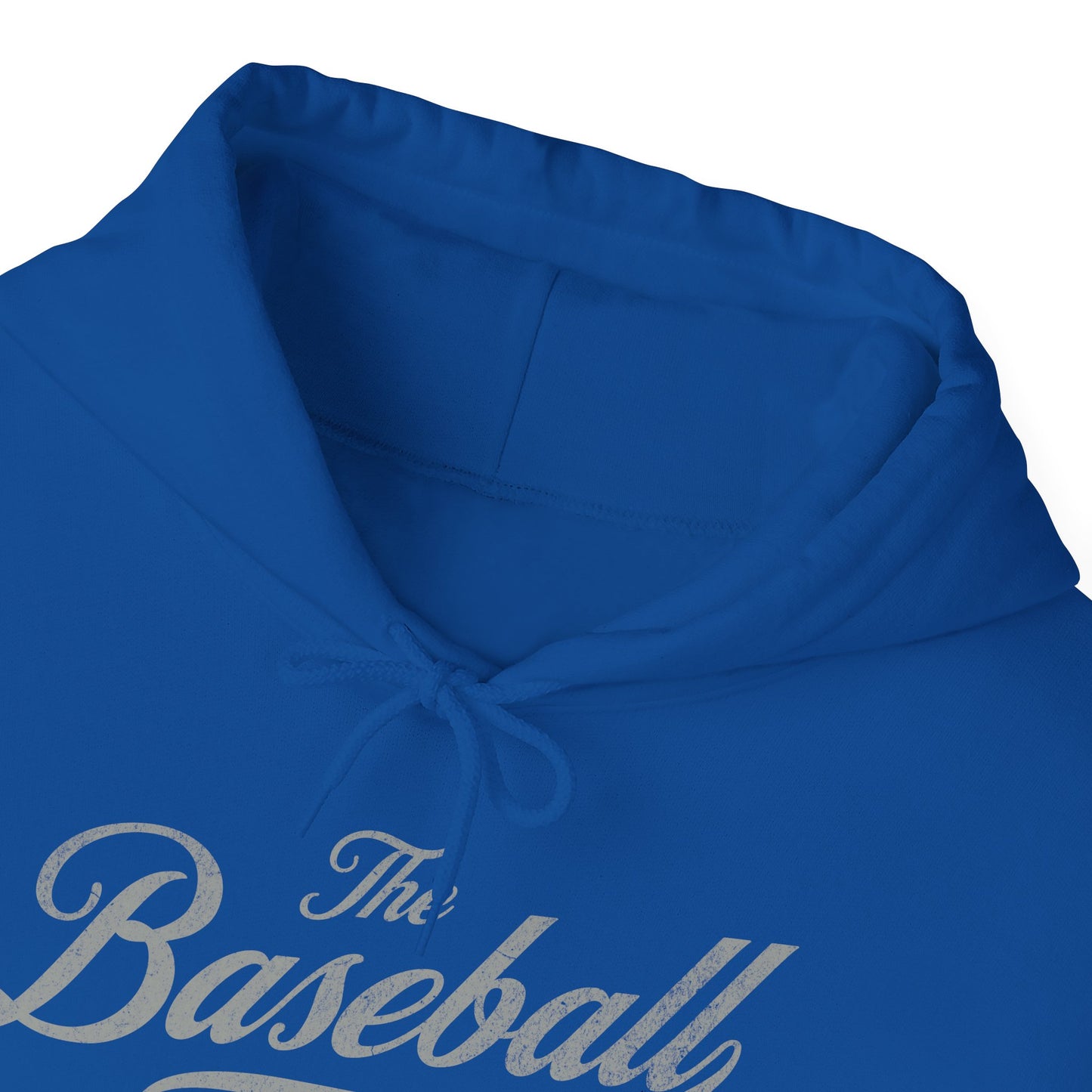 The Baseball Life Hoodie_Silver Gray Print