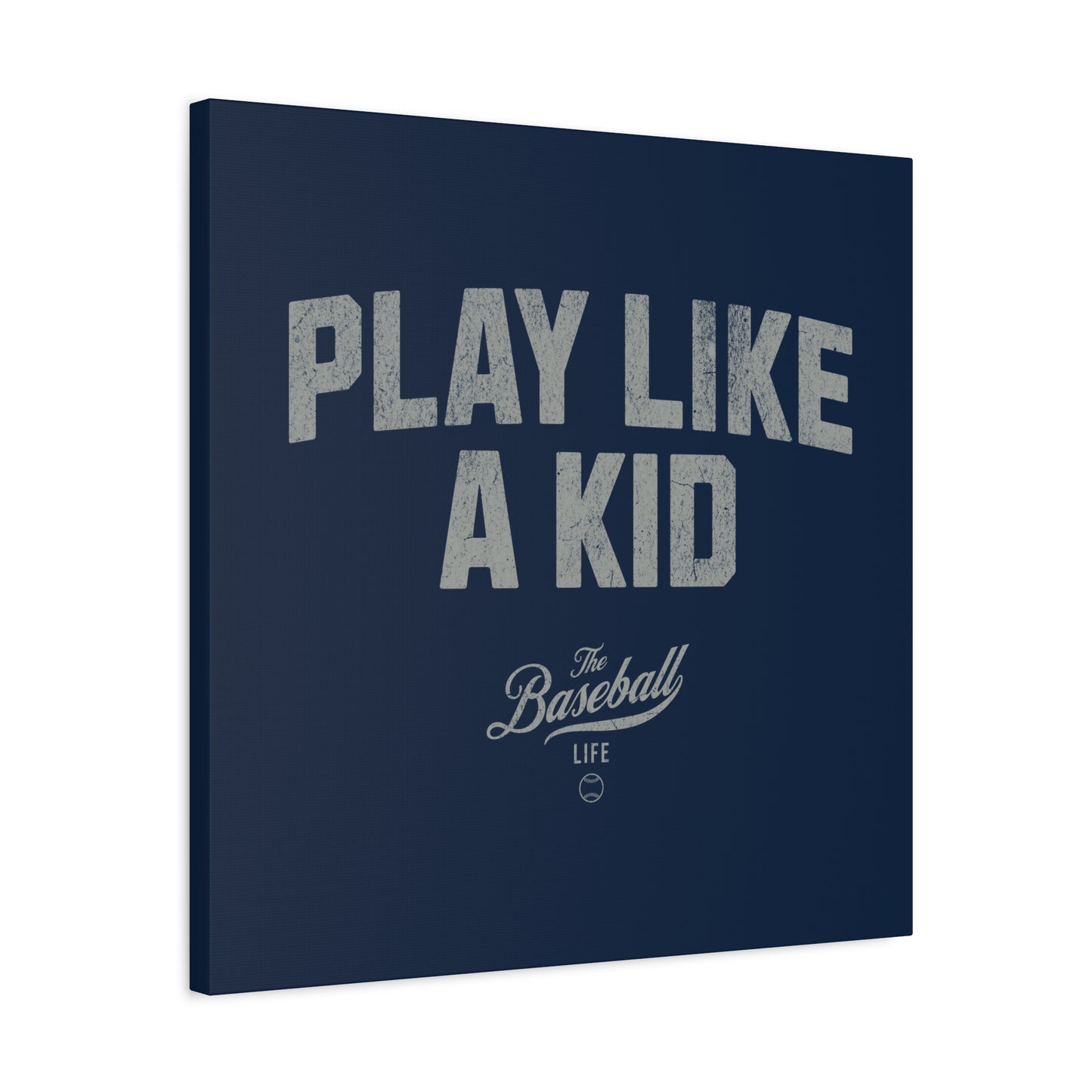Play Like A Kid Wall Art Canvas_Navy