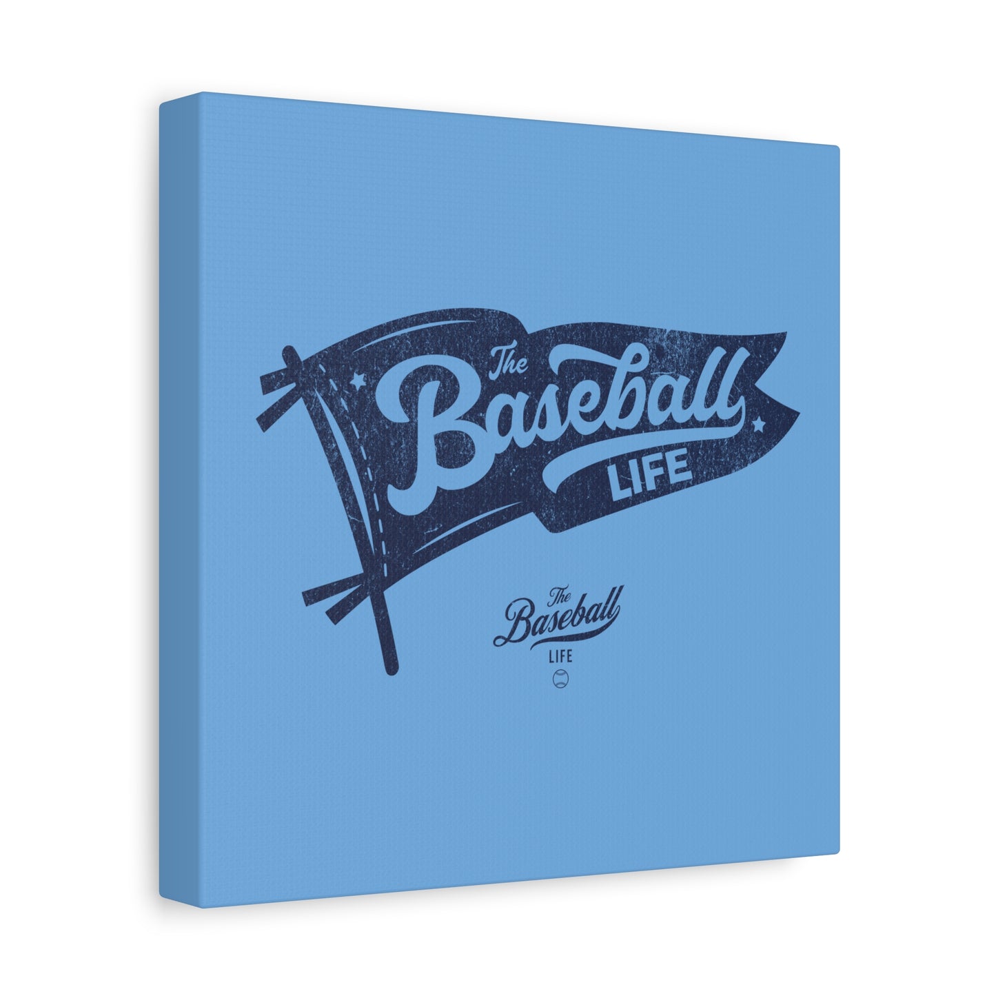 Classic Pennant_Navy Print Wall Art Canvas