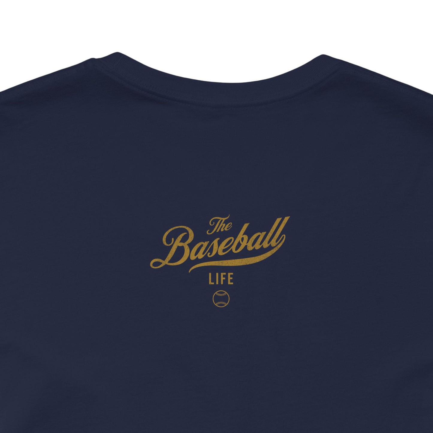 Play Ball_Old Gold Print T-Shirt
