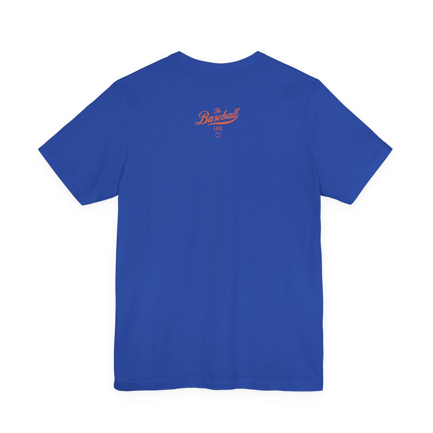 The Baseball Life Classic Script T-Shirt_Orange Print