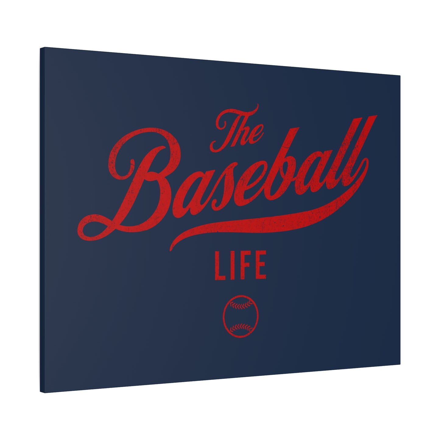 Wall Art Canvas_Navy w Red