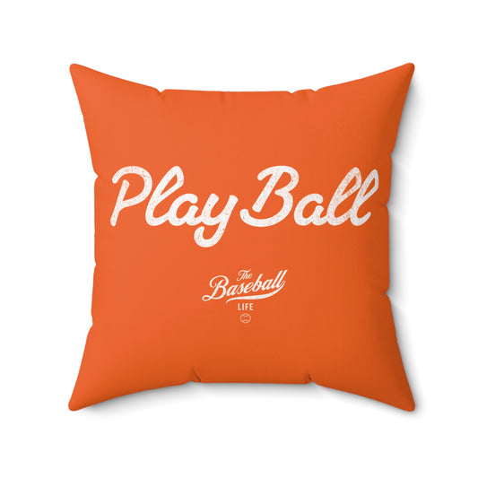 Accent Pillow_Play Ball_Orange