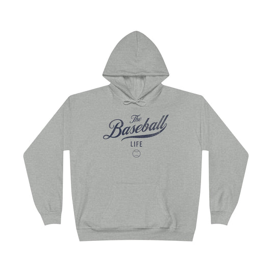 The Baseball Life Hoodie w/Grommets_Navy Print