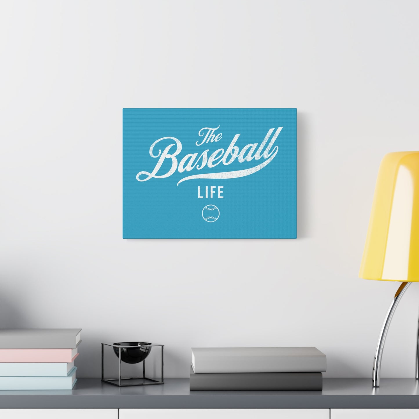 Wall Art Canvas_Turquoise w White