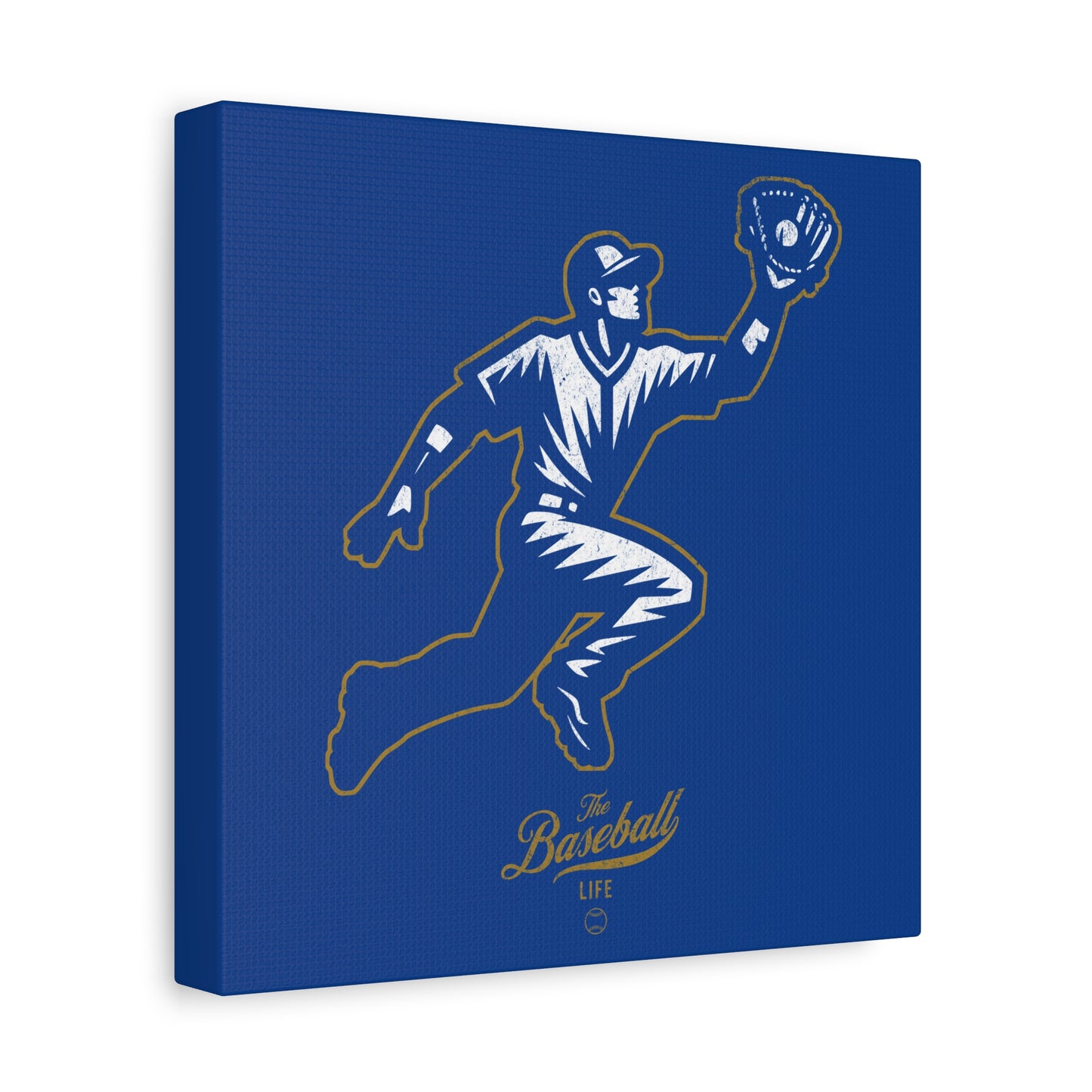 Player Icon Wall Art Canvas_Royal Blue