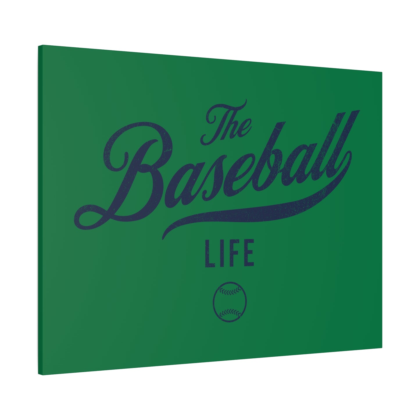 Wall Art Canvas_Green w Navy
