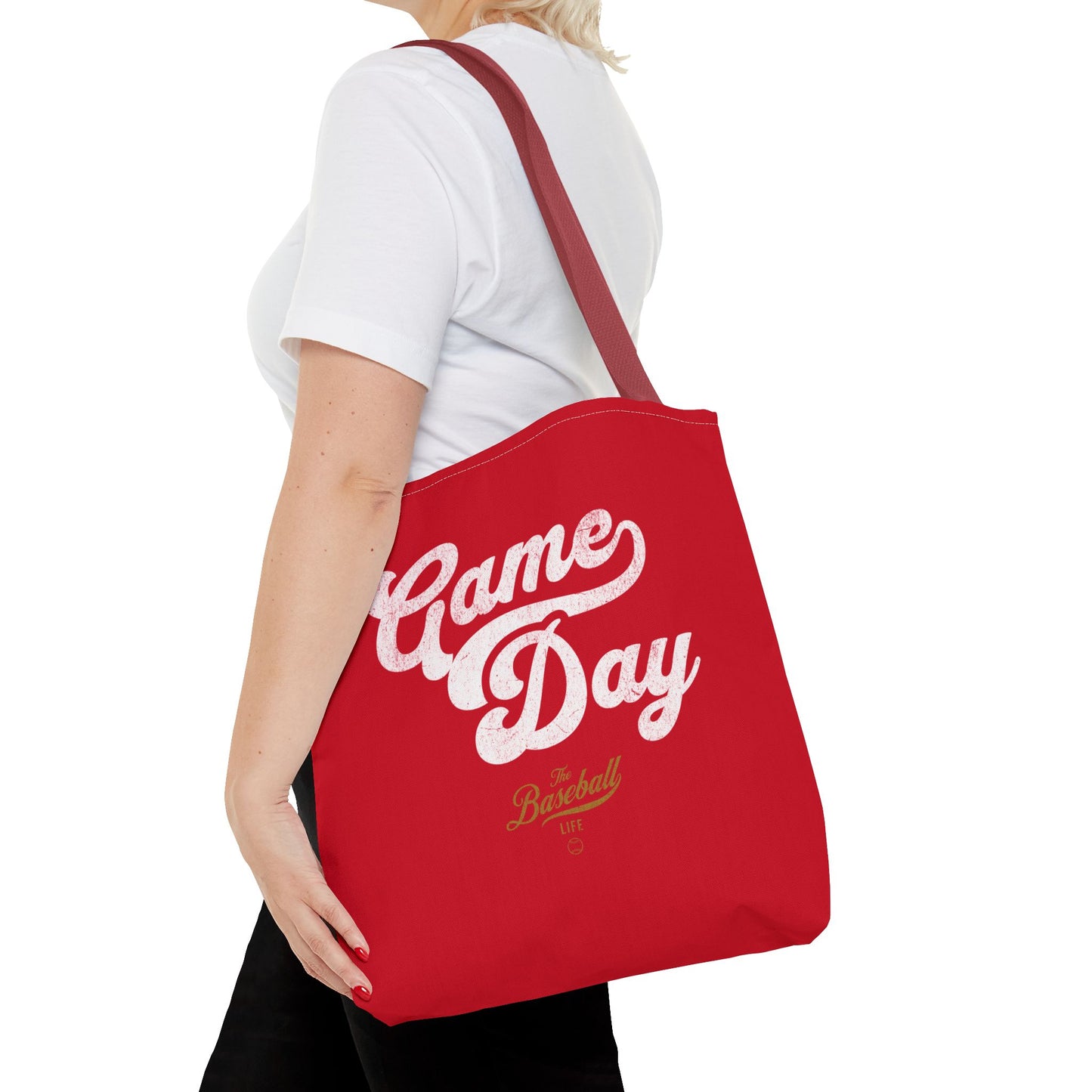 Game Day Tote Bag_Red