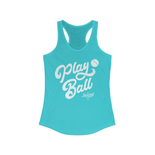Play Ball_Women's Racerback Tank